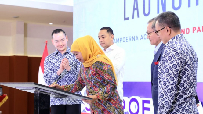 Gubernur Khofifah Resmikan Sampoerna Academy Surabaya