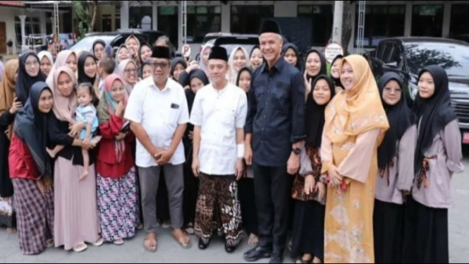Ganjar Pranowo kunjungi Ponpes Krapyak Kulon, Bantul