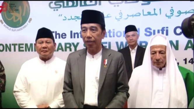 Presiden Jokowi resmikan Muktamar Sufi Internasional