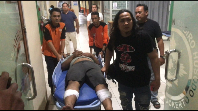 Salah satu pelaku perampokan di Mojokerto yang didor polisi