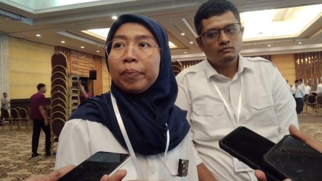 Ketua Tim Pengadaan Tanah Jalan Tol Kediri-Tulungagung, Linanda Krisni