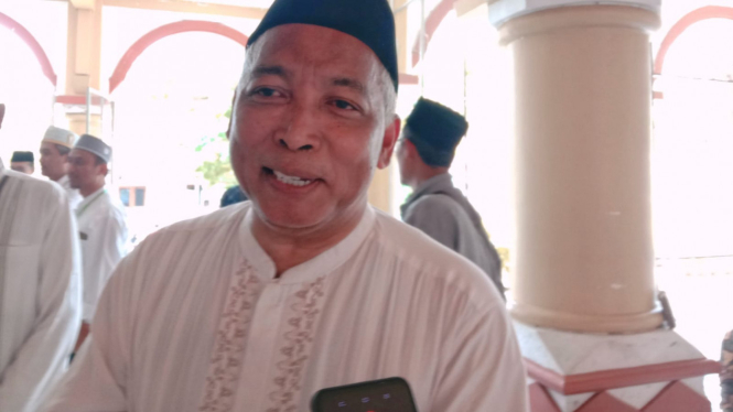 Gus Fahmi usai acara temu alumni Pondok Gading
