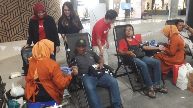 Kegiatan Bersatu Kumpulkan Ribuan Kantong Darah di Surabaya.