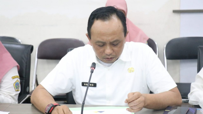 Kepala DPMPTSP Gresik Agung Endro Dwi Setyo Utomo