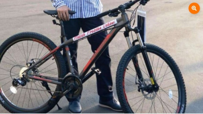Sepeda dari Jokowi