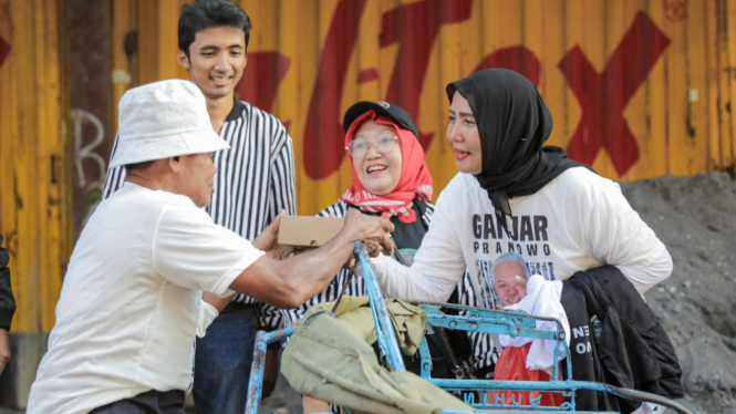 Aksi sosial Kowarteg Indonesia dukung Ganjar