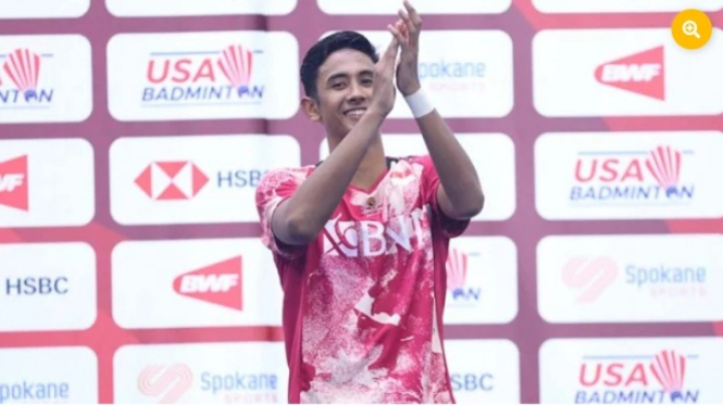 Tunggal putra Indonesia, Alwi Farhan juara dunia junior 2023