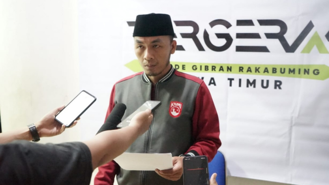 Abdur Rohman selaku Koordinator "Bergerak" Jawa Timur