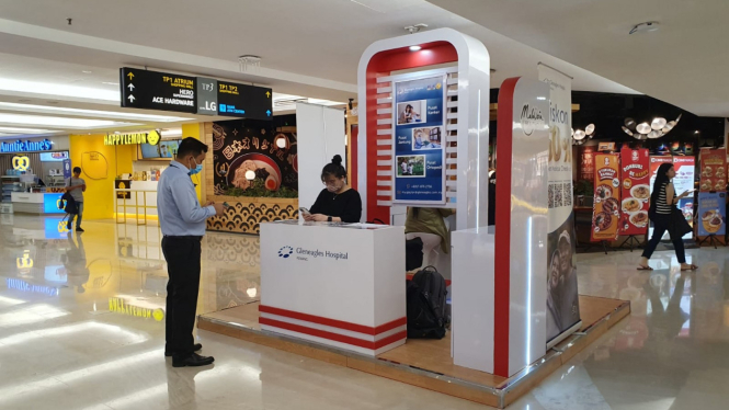 Malaysia Healthcare Popup Booth