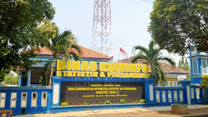 Kantor Dinas Kominfo dan SP Kabupaten Tuban