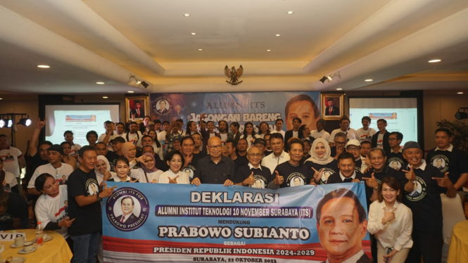 Deklarasi Alumni ITS dukung Prabowo Subianto