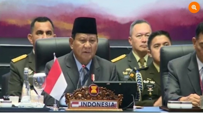Menhan Prabowo Subianto membuka pertemuan Menhan se ASEAN
