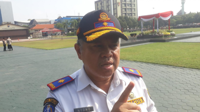 Kepala Dinas Perhubungan Jawa Timur, Nyono.