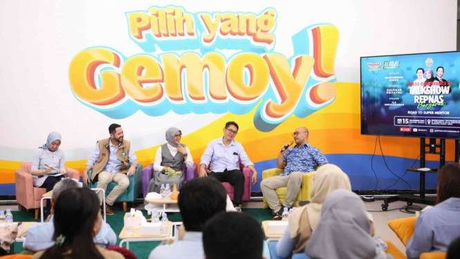 Diskusi di kantor Repnas Prabowo-Gibran di Jakarta.
