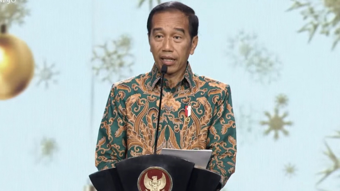 Sambutan Presiden Jokowi di Perayaan Natal Nasional 2023