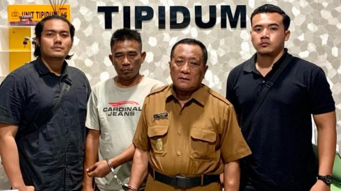 Pelaku Sutar Ariyanto alias Restu dan supriyanto selaku penadah diamankan polisi.