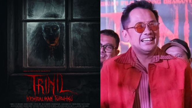 Poster film horor dan Sutradara Hanung Bramantyo