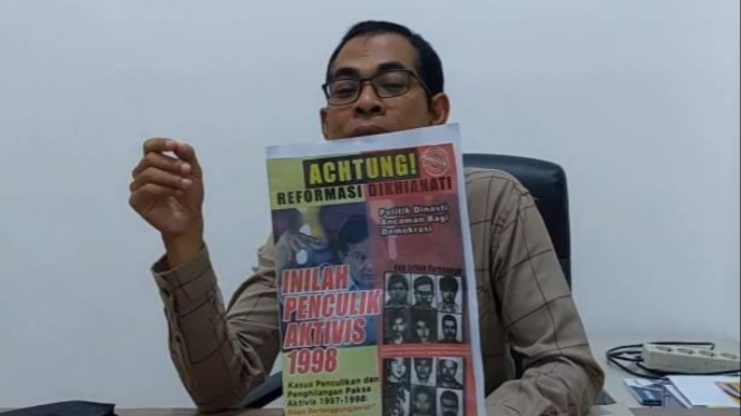 4 Mahasiswa diperiksa usai sebar brosur penculikan aktivis 1998