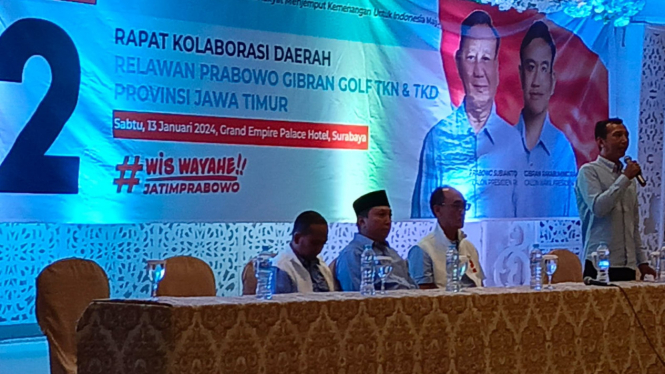 Rapat Kolaborasi Daerah Prabowo Gibran di Surabaya