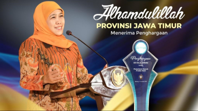 Pemprov Jatim Raih Penghargaan UB Halal Award