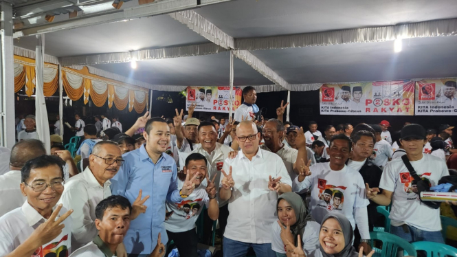 Paguyuban Jukir Jatim Deklarasi Dukungan ke Prabowo-Gibran