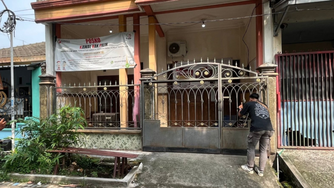 Kondisi sekretariat Panwascam Kranggan Kota Mojokerto