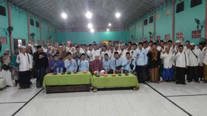 Ratusan Santri Nusantara 08 deklarasi dukungan Prabowo Gibran