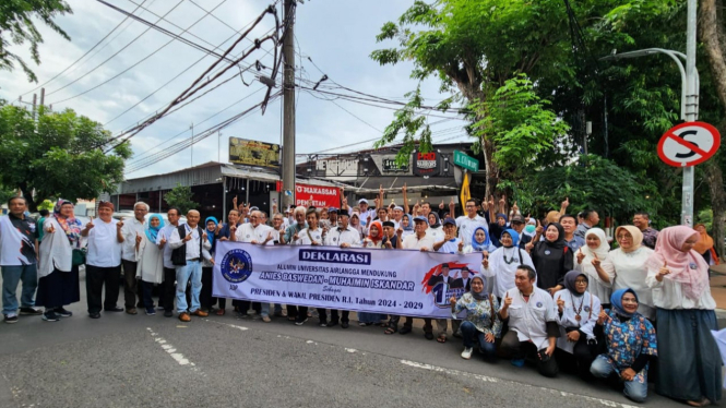 Alumni Unair yang Deklarasi Dukung Anis-Muhaimin di Surabaya