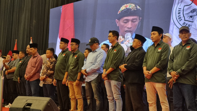 Jawara Bersatu Deklarasi dukungan Prabowo-Gibran