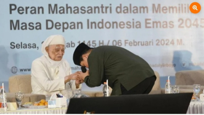 Erick Thohir di Ponpes Lirboyo, Kediri Jatim