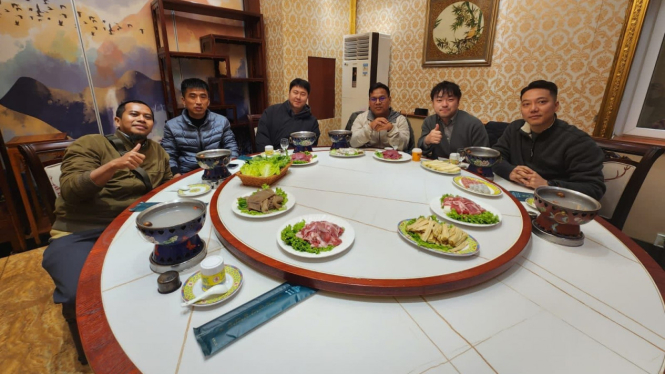 Halalin diandalkan Perusahaan Kimchi Ternama di Qingdao.