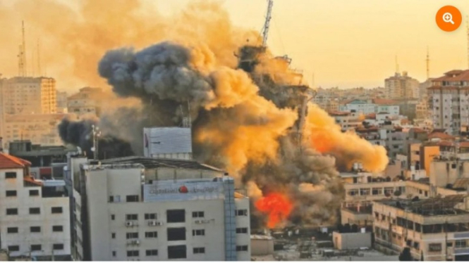 Serangan militer Israel di jalur Gaza