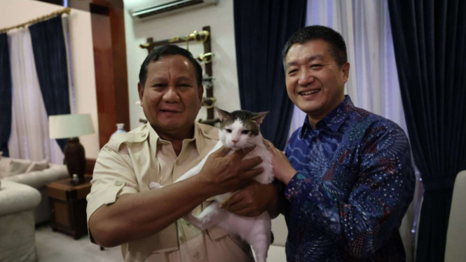 Prabowo Terima Ucapan Selamat dari Dubes China di Kertanegara