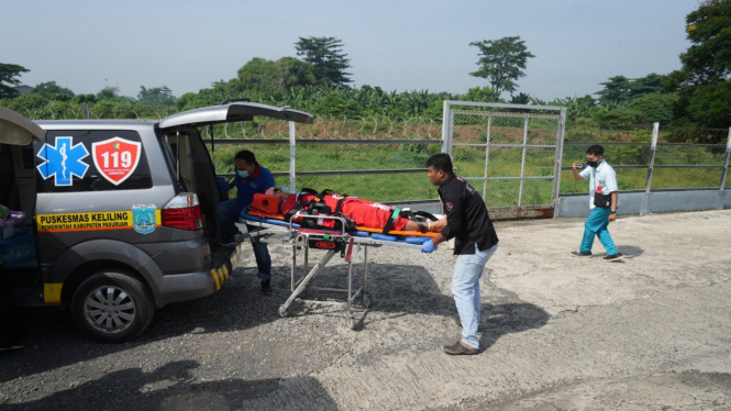 HCML gelar latihan tanggap darurat di Kota Pasuruan