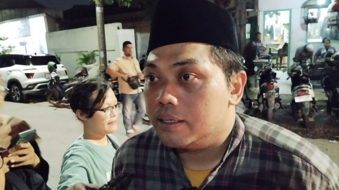 Kepala Satuan Koordinator Cabang Banser Kota Surabaya Agustiya Deni.