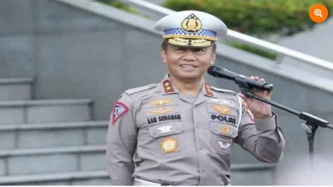 Kepala Korlantas Polri, Inspektur Jenderal Polisi Aan Suhanan