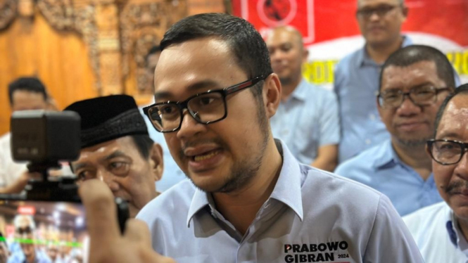 Ketua DPD Pro Jokowi (Projo) Jatim Bayu Airlangga.