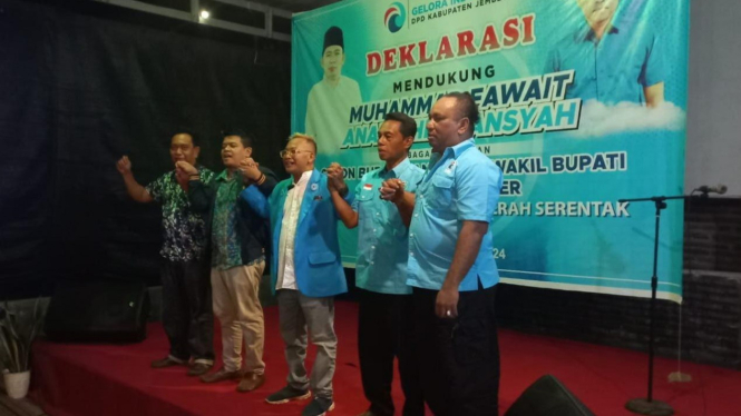 Deklarasi dukungan Gus Fawait-Anang Hermansyah di Pilkada Jember