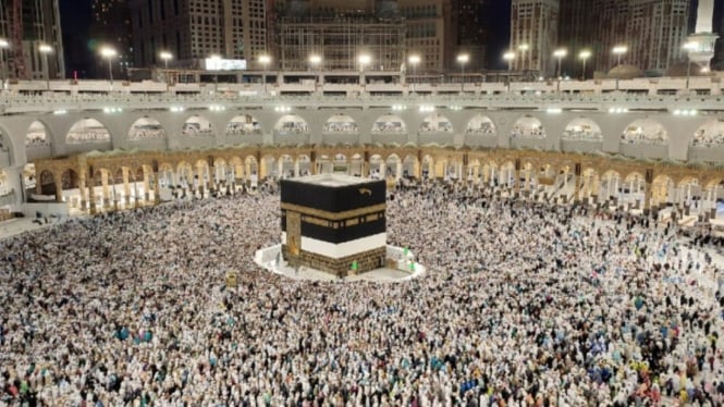 Ilustrasi Haji di Mekkah