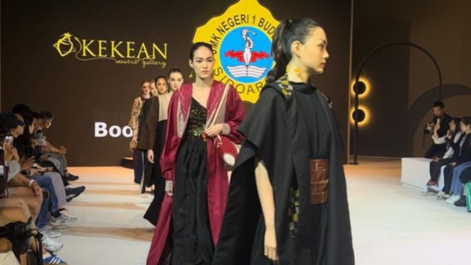 Fasyen show SMKN 1 Buduran Sidoarjo di Hongkong