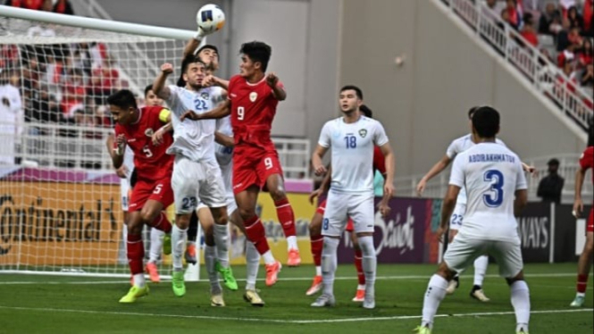 Timnas Indonesia vs Uzbekistan di semifinal Piala Asia U-23