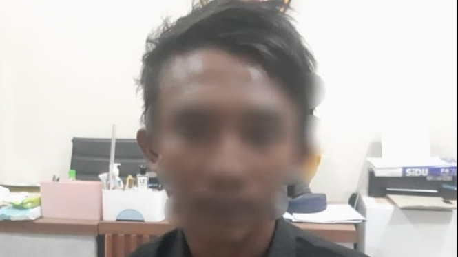 Wajah pelaku pemerkosaan gadis 13 tahun di Mojokerto