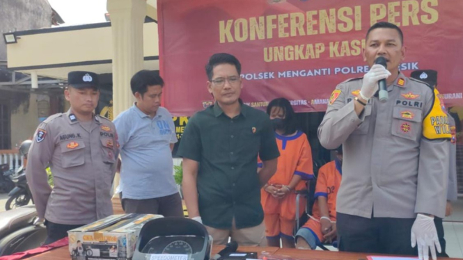 Residivis asal Surabaya ditangkap Polsek Menganti Gresik