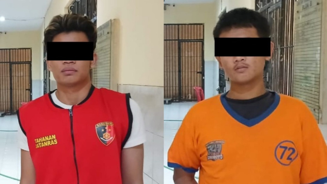 Dua tersangka pemerkosaan diamankan Polrestabes Surabaya