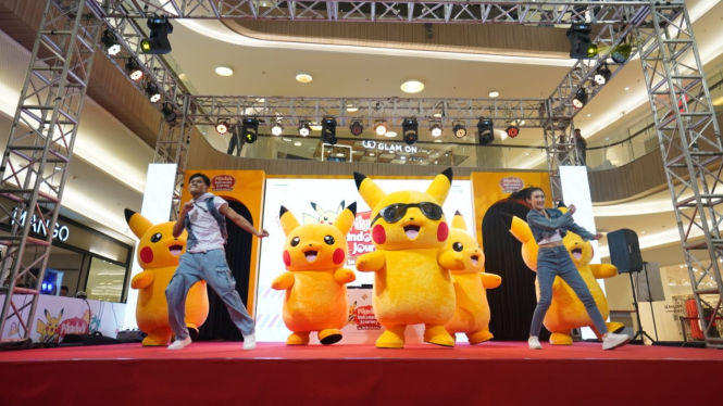 Meriahnya Pikachu’s Indonesia Journey saat Berlabuh di Surabaya