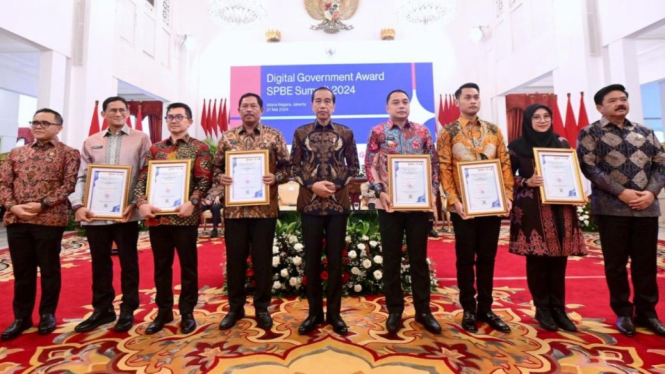 Digital Government Award SPBE Summit 2024 di Jakarta