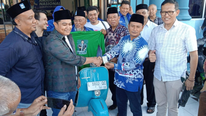 Bacabup Syahrul Munir bersama Ketua DPD PAN Faqih Usman