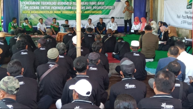 Penolakan RPP Kesehatan oleh Petani Tembakau Bondowoso.