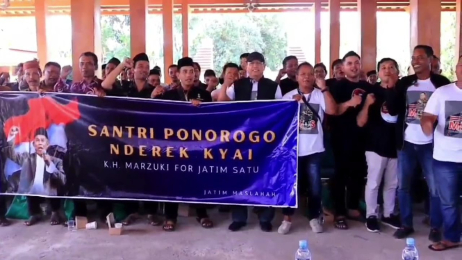 Santri Ponorogo Siap Kawal Kiai Marzuki Maju di Pilgub Jatim