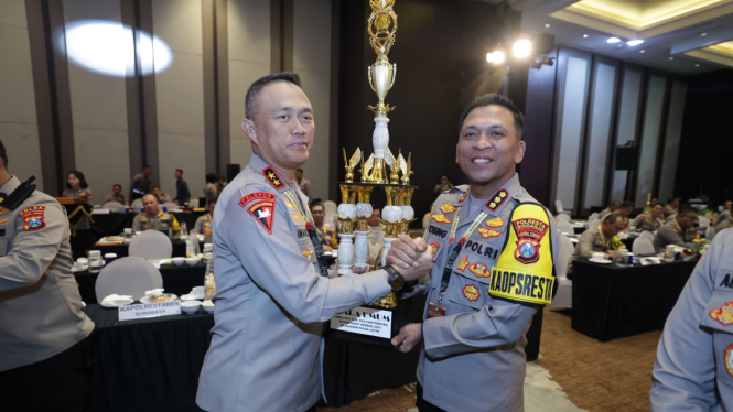 Polresta Sidoarjo Raih Penghargaan Kapolda Jatim